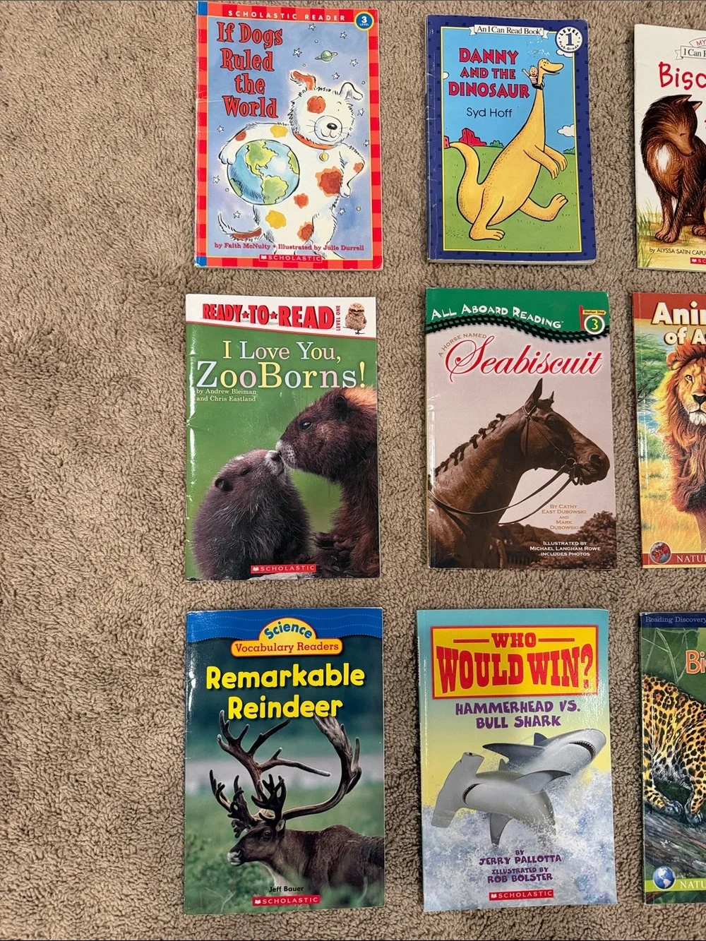 First Readers Animal Books Bundle